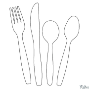 fork Coloring Pages To Print